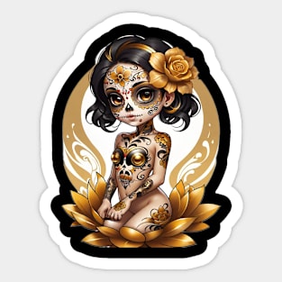 Golden Dazzler Sticker